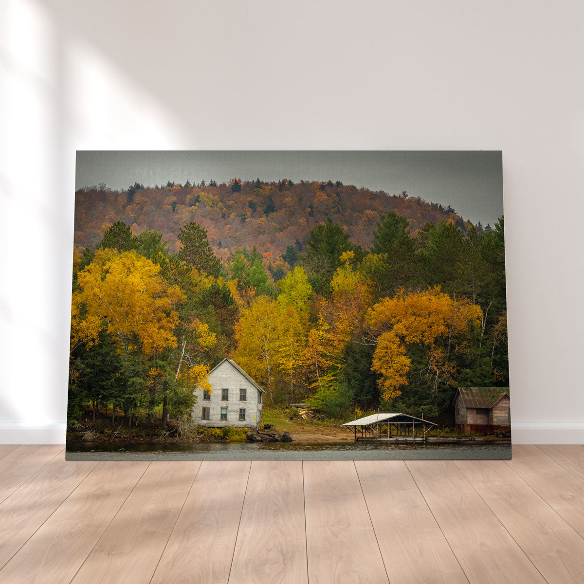 Stunning Fall in the Adirondacks Wall Art by Dennis Maida