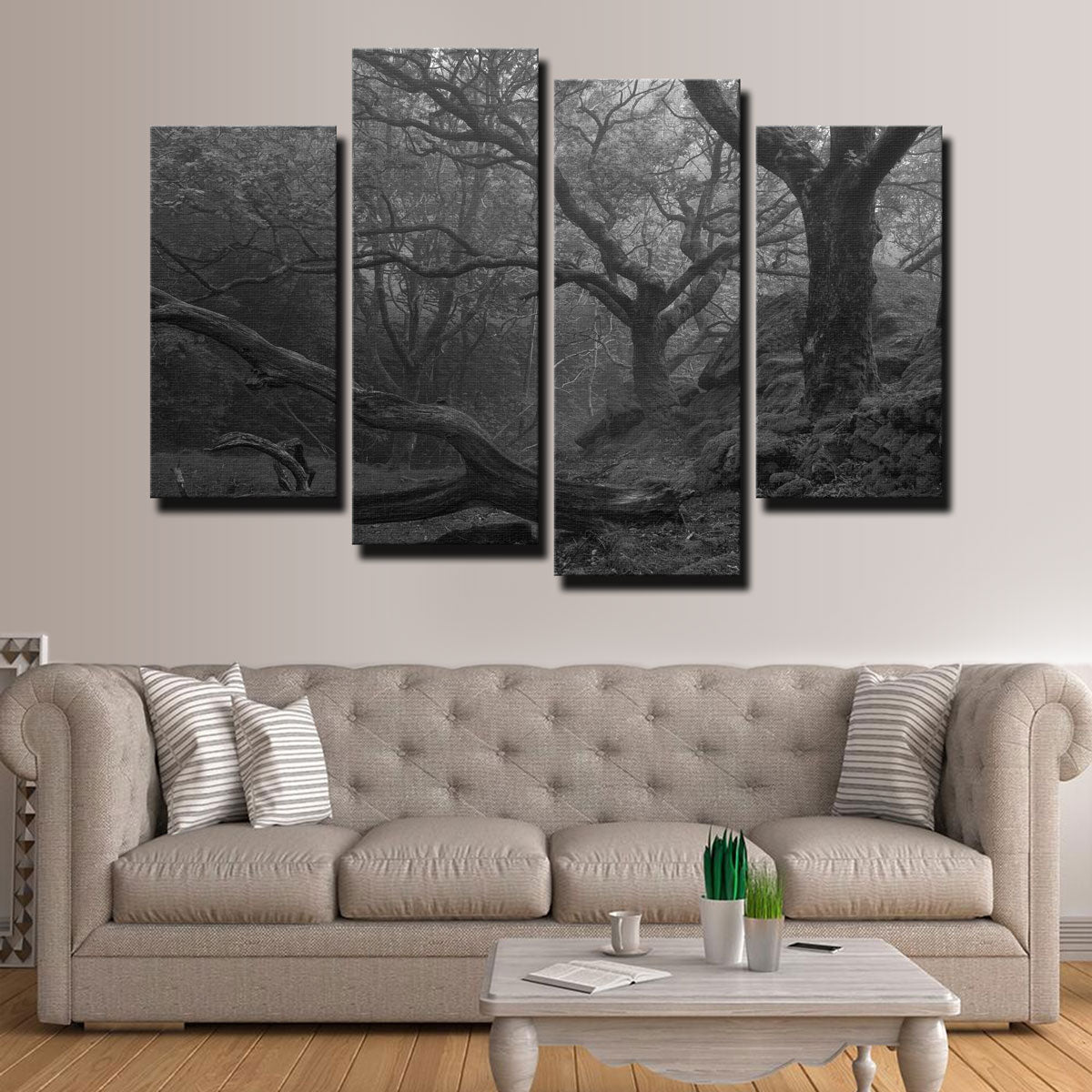 Stunning Thick Roots Wall Art by Mike Cotton