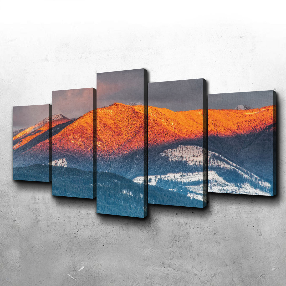 Stunning Kootenay Peaks Wall Art by Mike Cotton