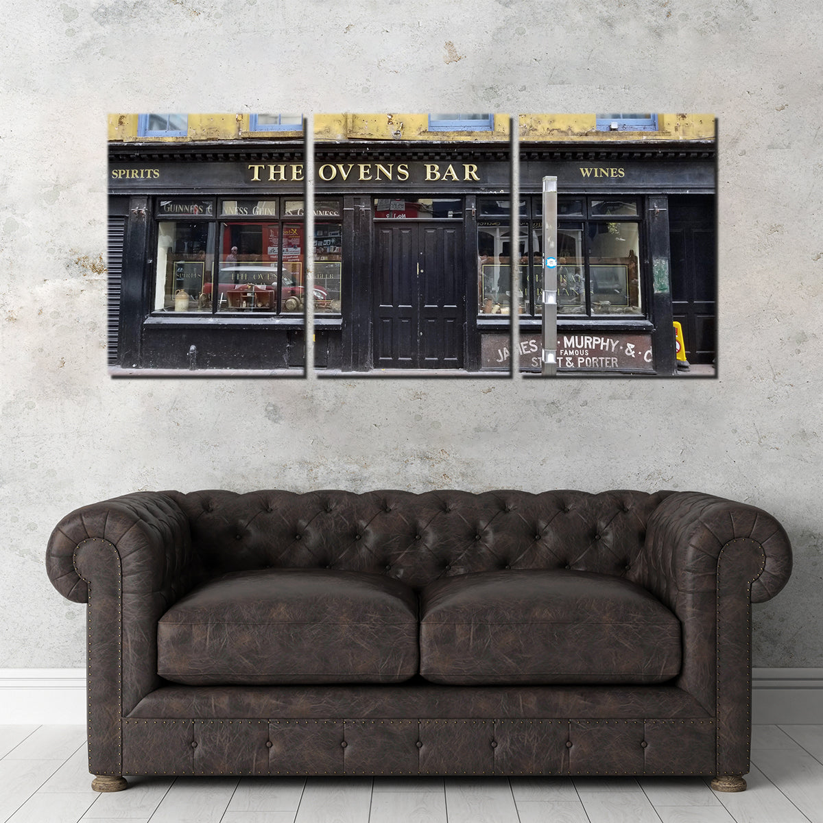 Stunning Cork Ireland Pub Wall Art by David Campbell