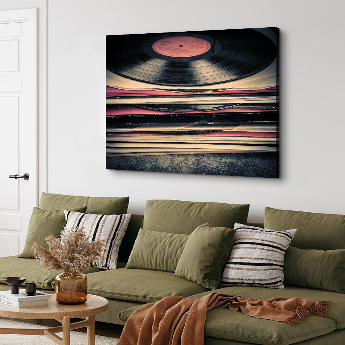 High - Quality Vinyl Records with Museum - Grade Canvas