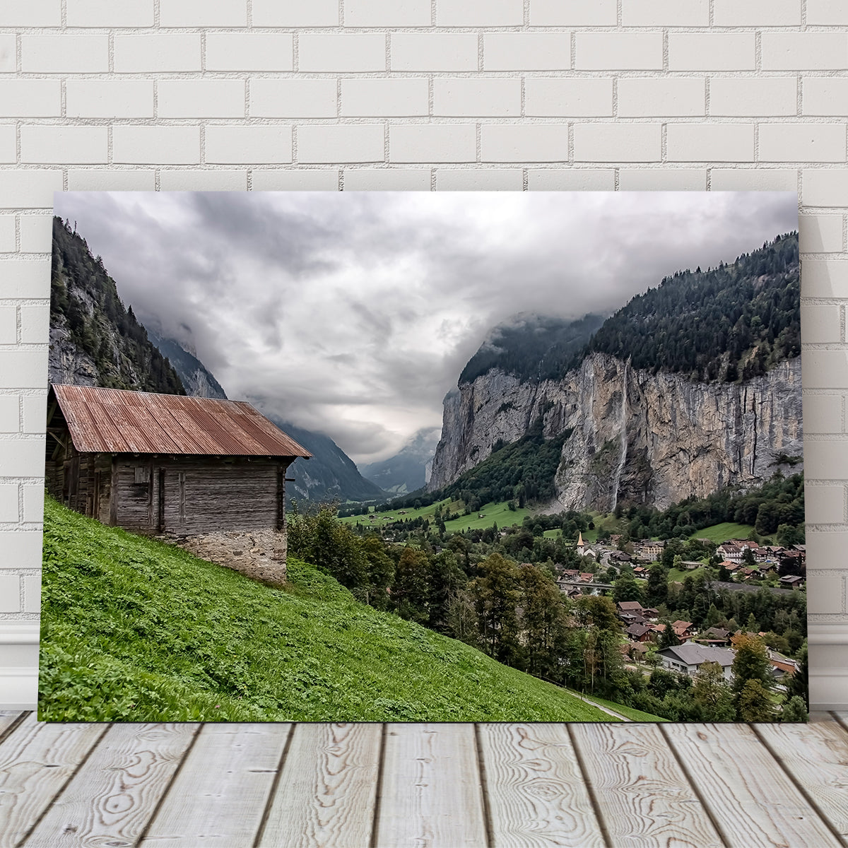 Stunning Lauterbrunnen Wall Art by Manjik Pictures