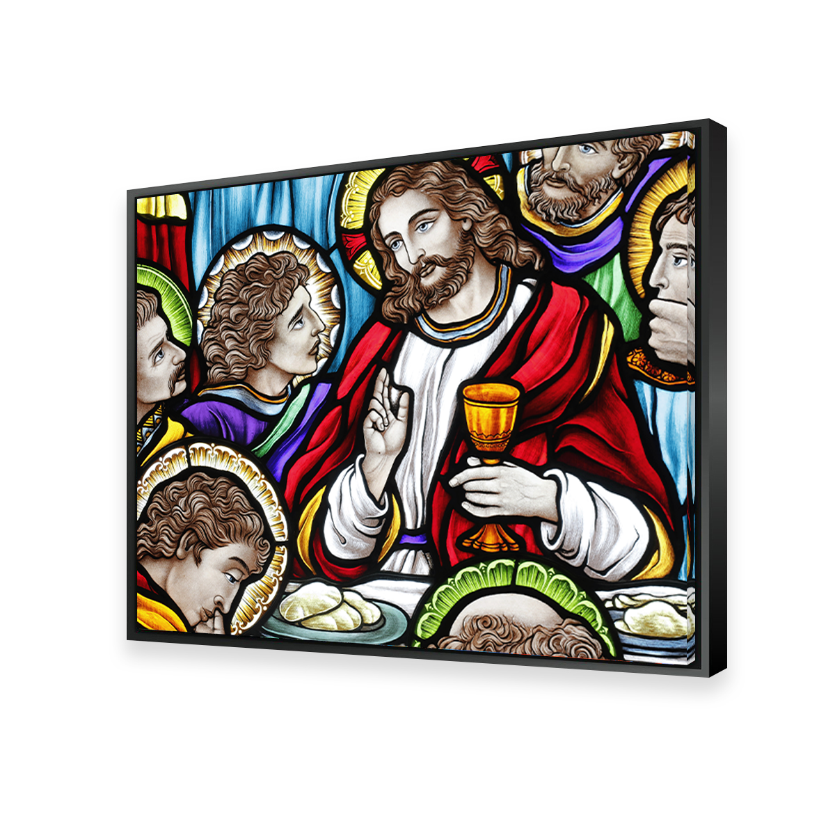 Exquisite Last Supper Canvas Print