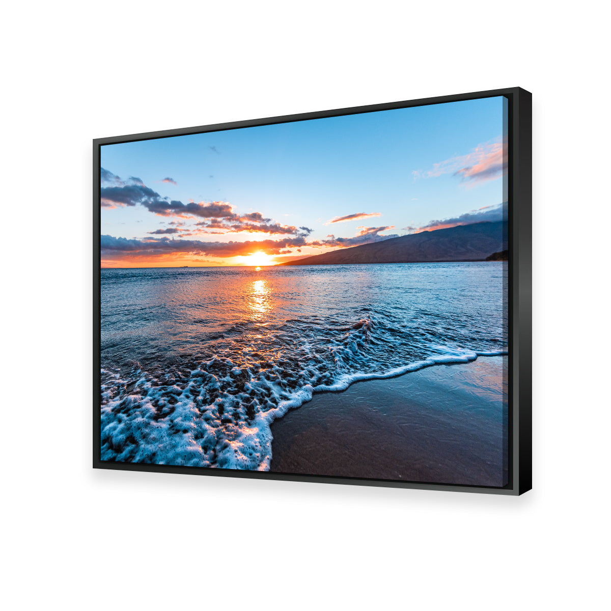 Stunning Maui Beach Sunset Wall Art by Lucas Moore