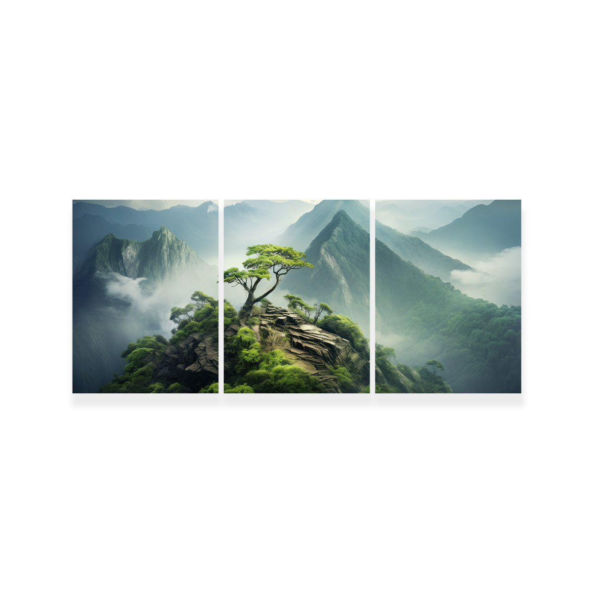 Breathtaking Mountain Top Scenery Wall Art for Stunning Decor