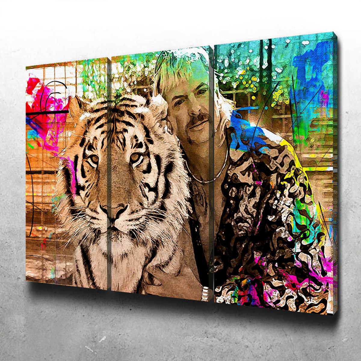 Stunning Tiger King Wall Art for Home Decor