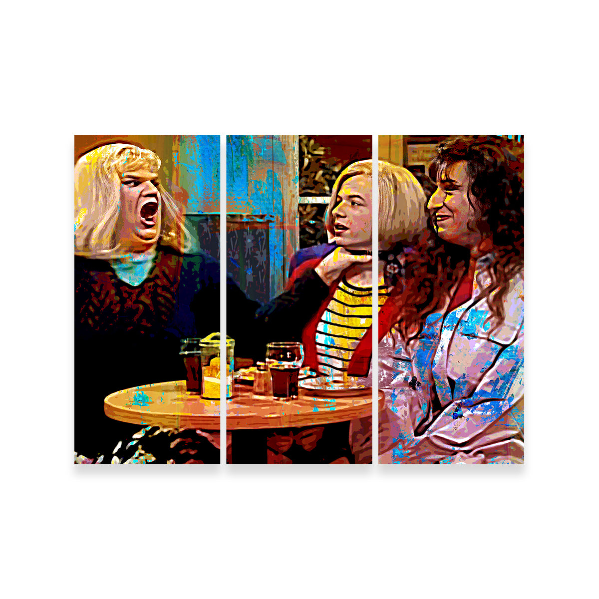 Stunning 'Lay Off Me I'm Starving' Wall Art for Your Home Decor