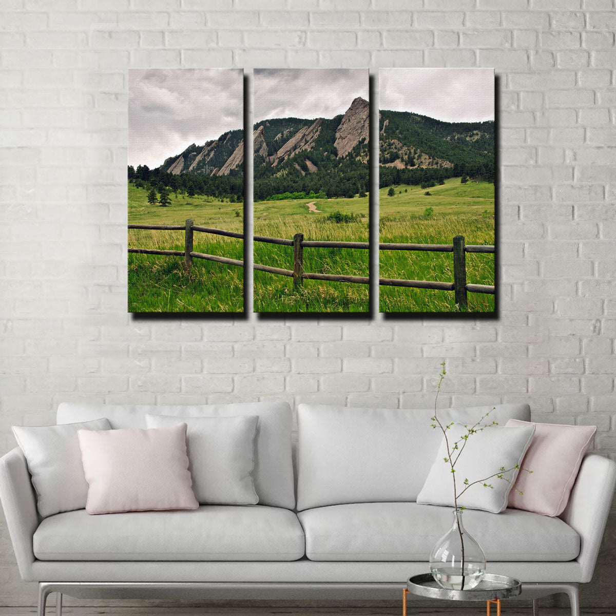 Boulder Flatirons Stunning Wall Art for Home Decor