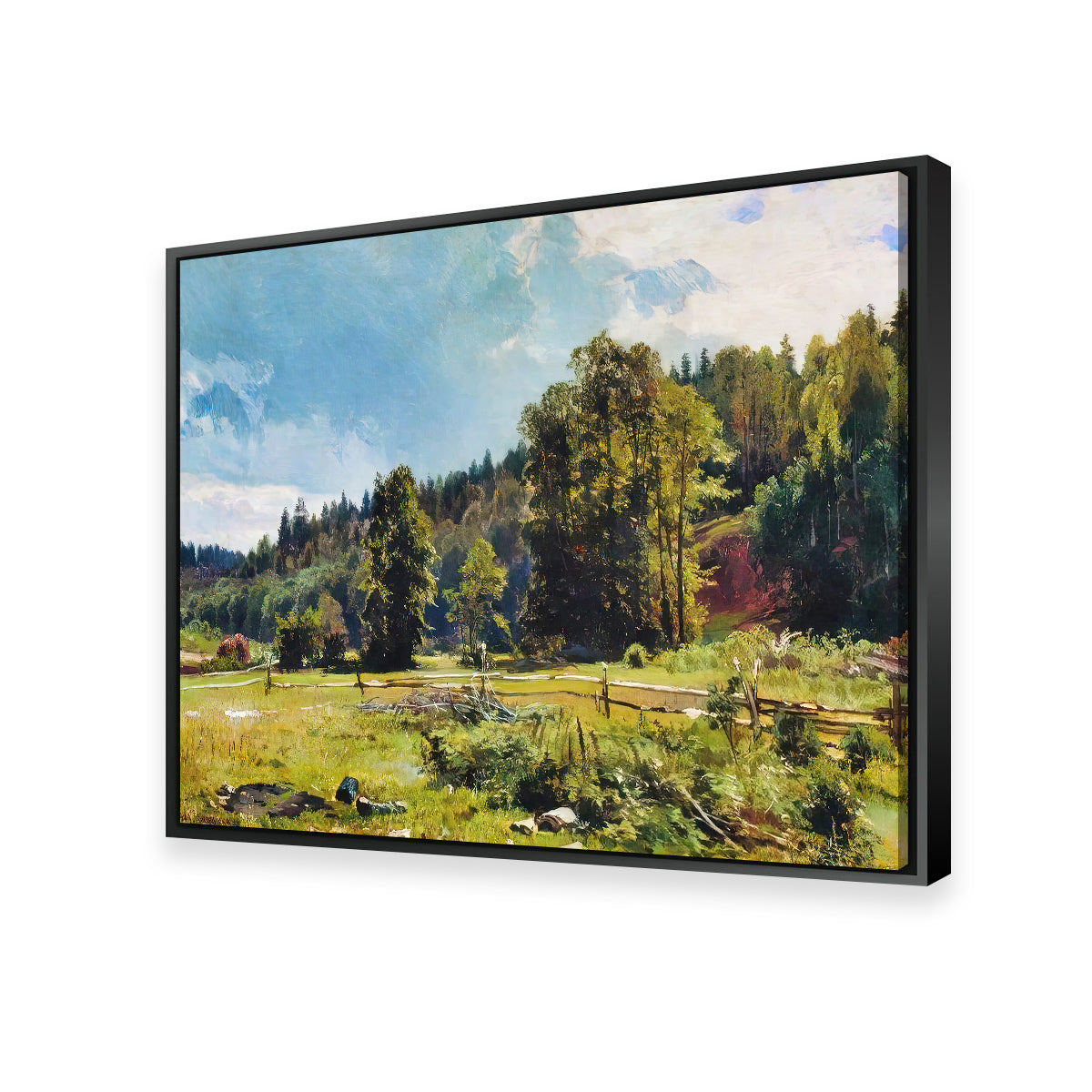 Stunning Meadow at the Forest Edge Wall Art by Denise Dundon