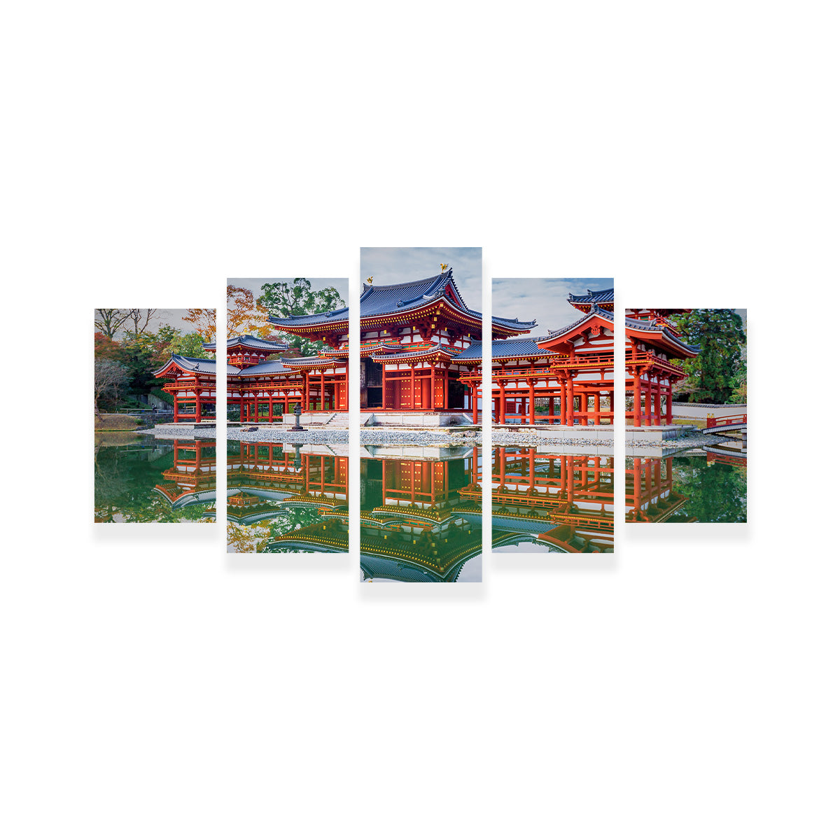 Exquisite Byodo - in Temple Canvas Print