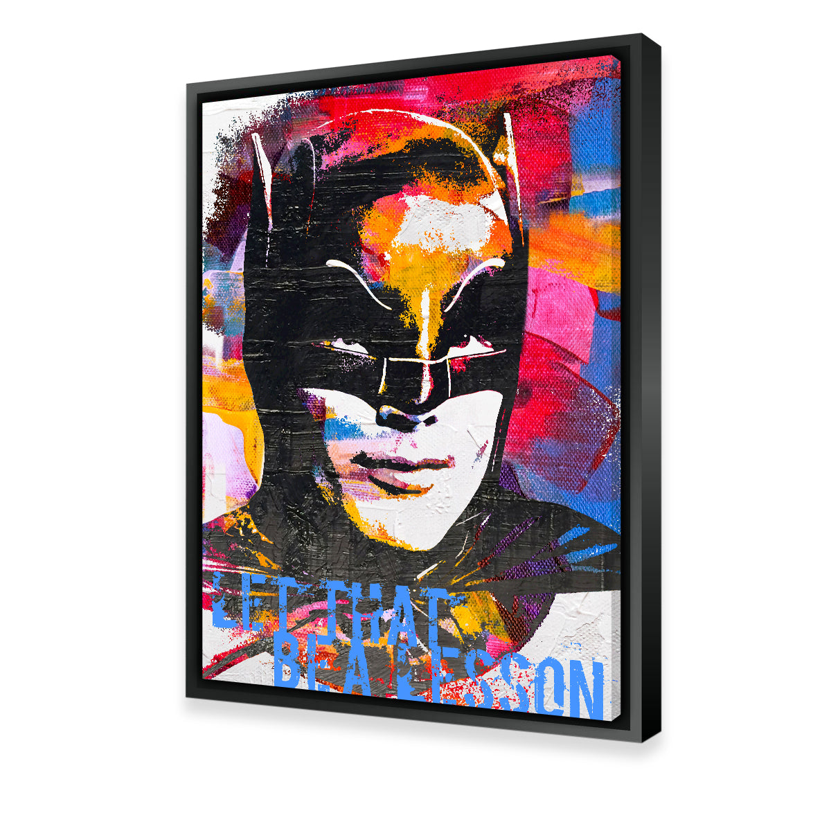 Let That Be a Lesson Inspiring Wall Art by Stephen Chambers