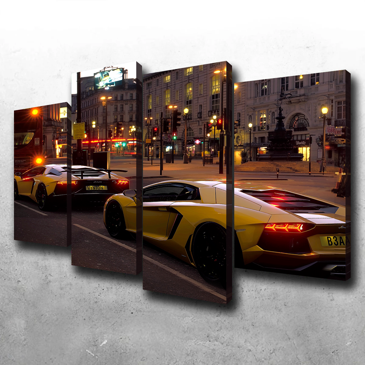 Stunning Traffic Jam Wall Art by Vynton