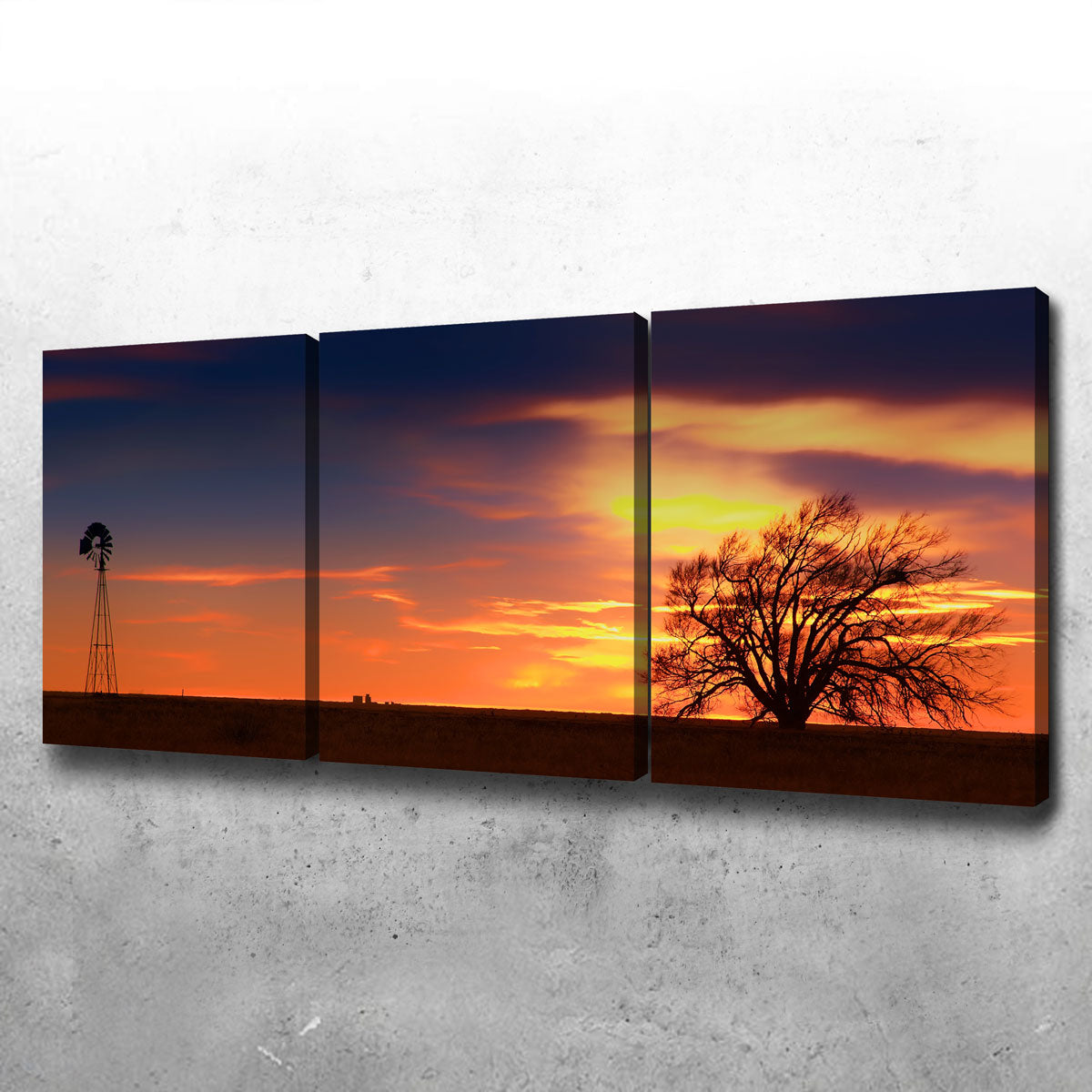 Stunning West Texas Sunset Wall Art for Your Home Decor