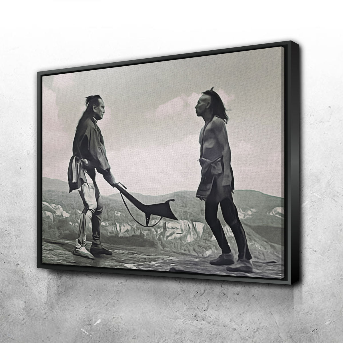 Exquisite Last of the Mohicans Wall Art for Home Decor