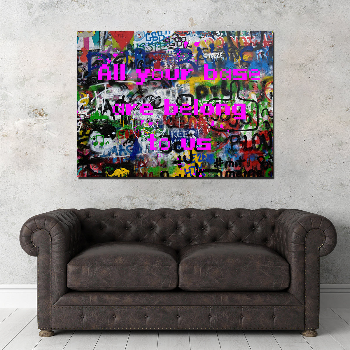 Trending Video Game Meme Wall Art by Stephen Chambers