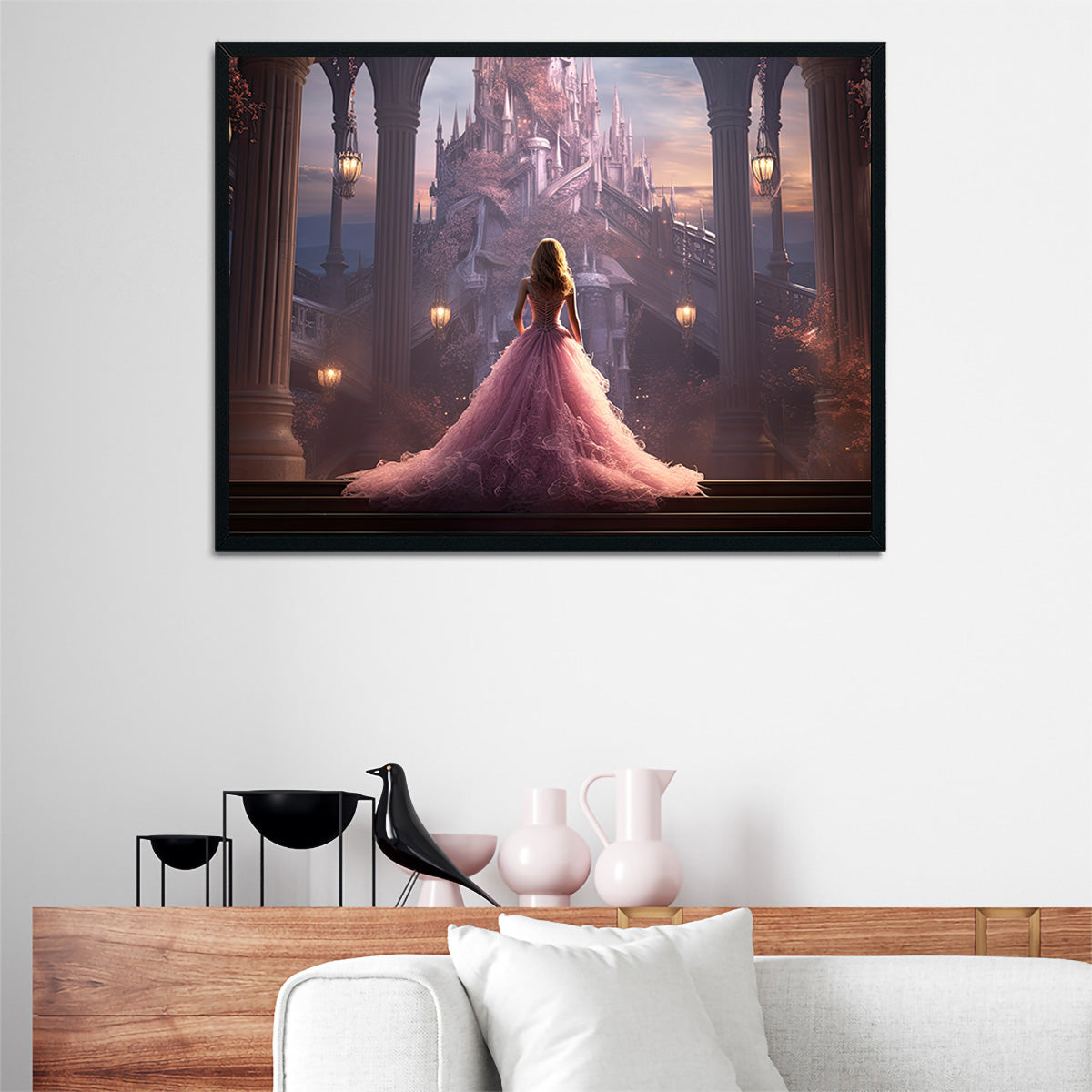 Enchanting Fantasy Princess Wall Art