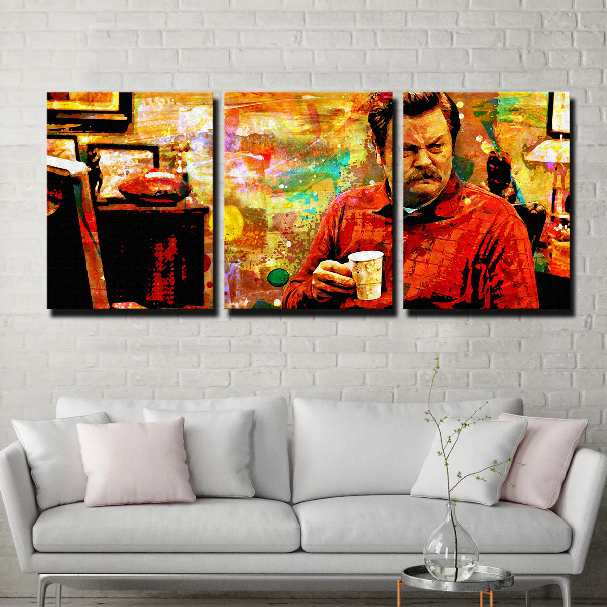 Swanson Premium Handmade Wall Art with Sustainable Pine Frames