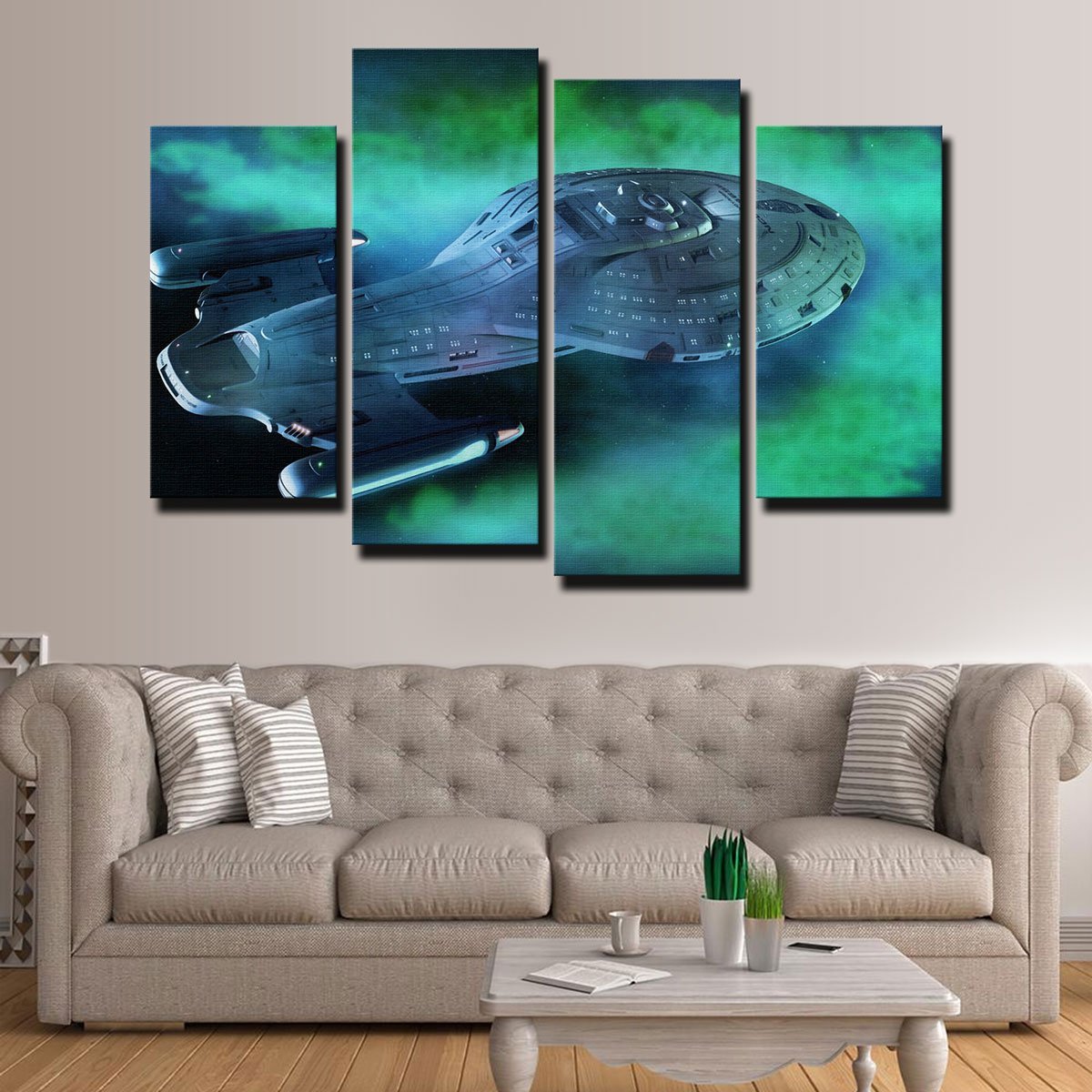 Stunning USS Voyager Wall Art for Your Home Decor