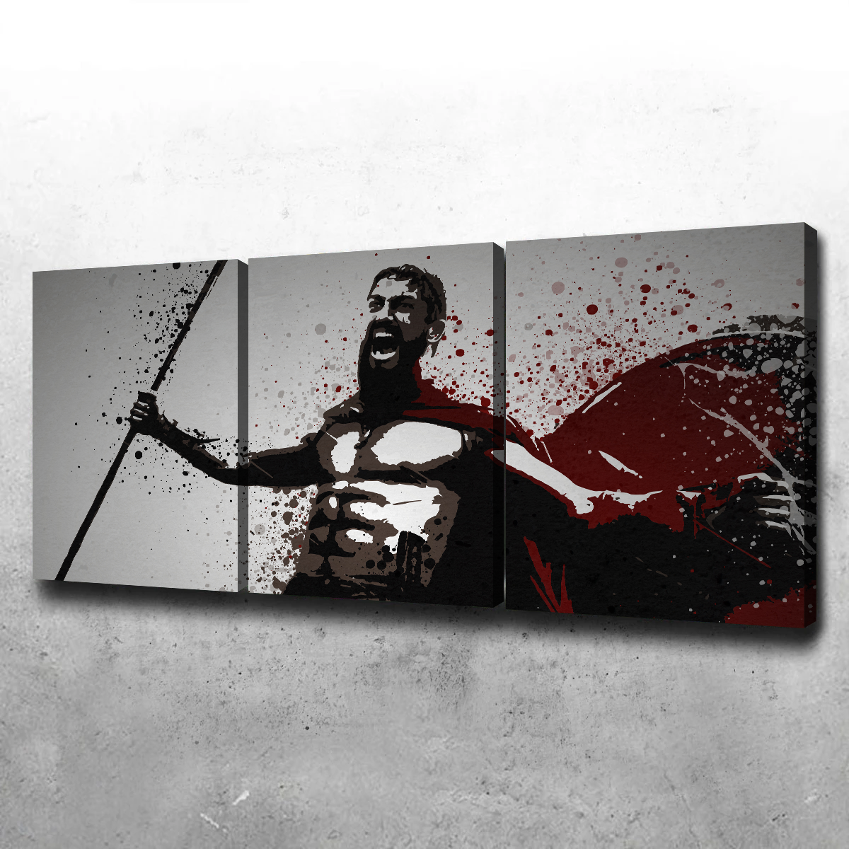 This is Sparta Stunning Wall Art by TM Creative Design