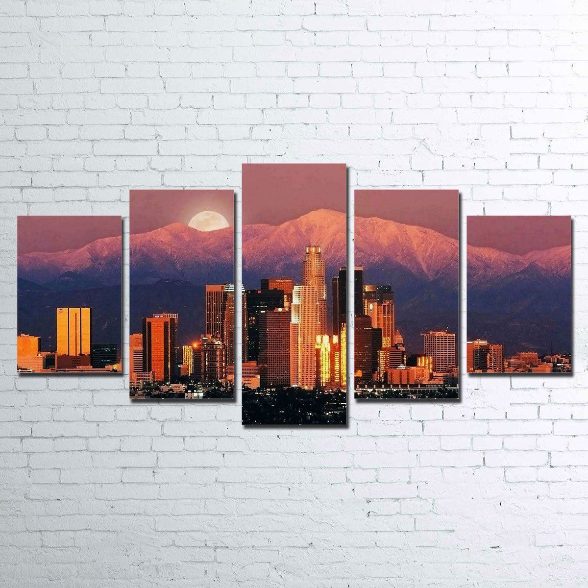 Exquisite LA 5 Piece Wall Art Set