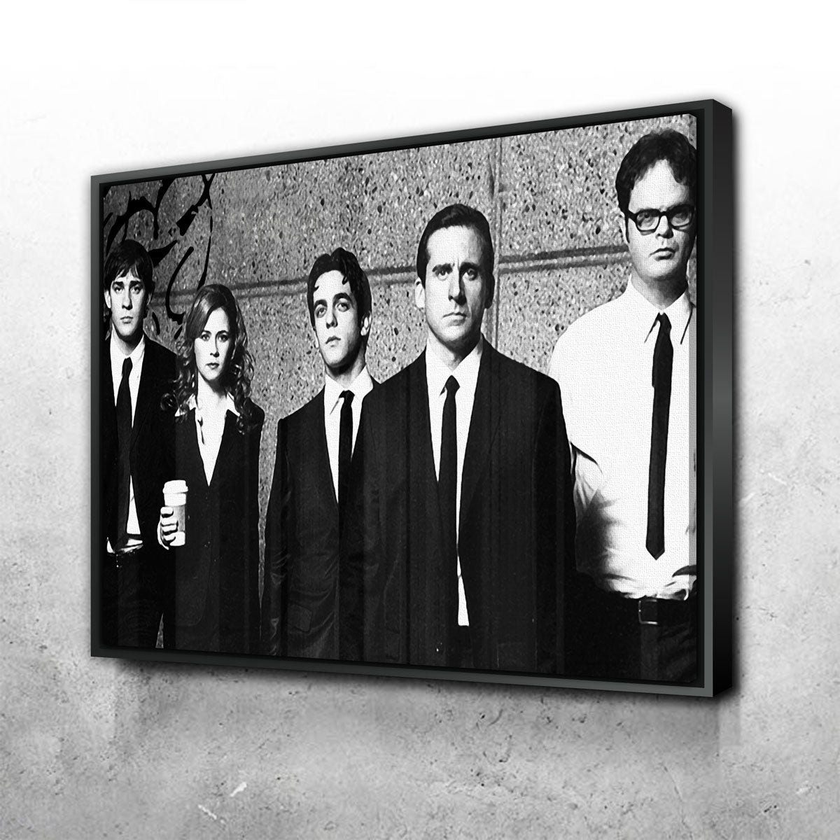 Stylish Office Wall Art with Sustainable Pine Frames
