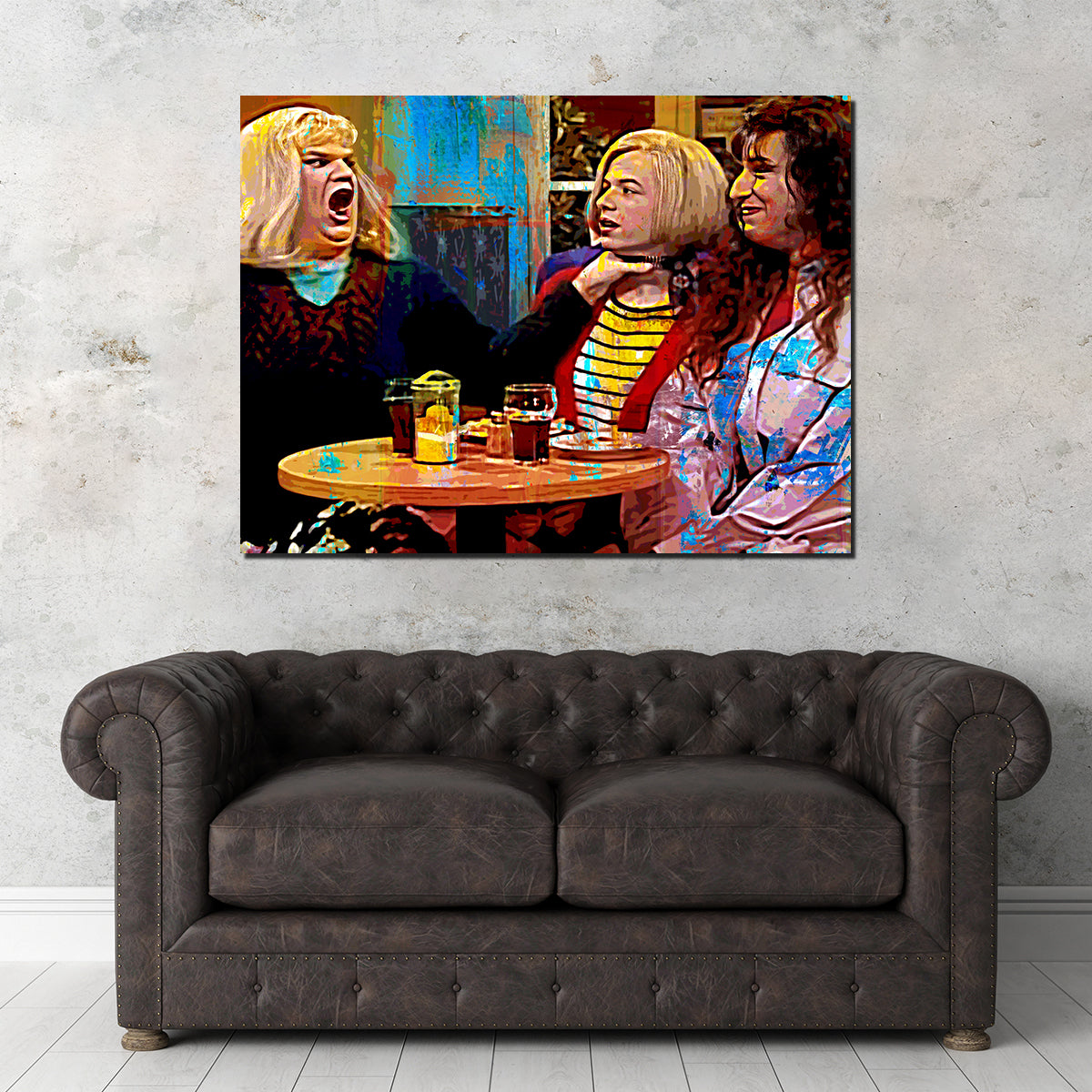 Stunning 'Lay Off Me I'm Starving' Wall Art for Your Home Decor