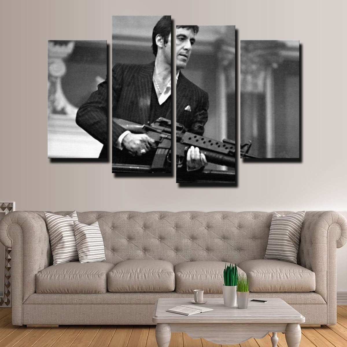Stunning Tony Montana Wall Art for Your Interior