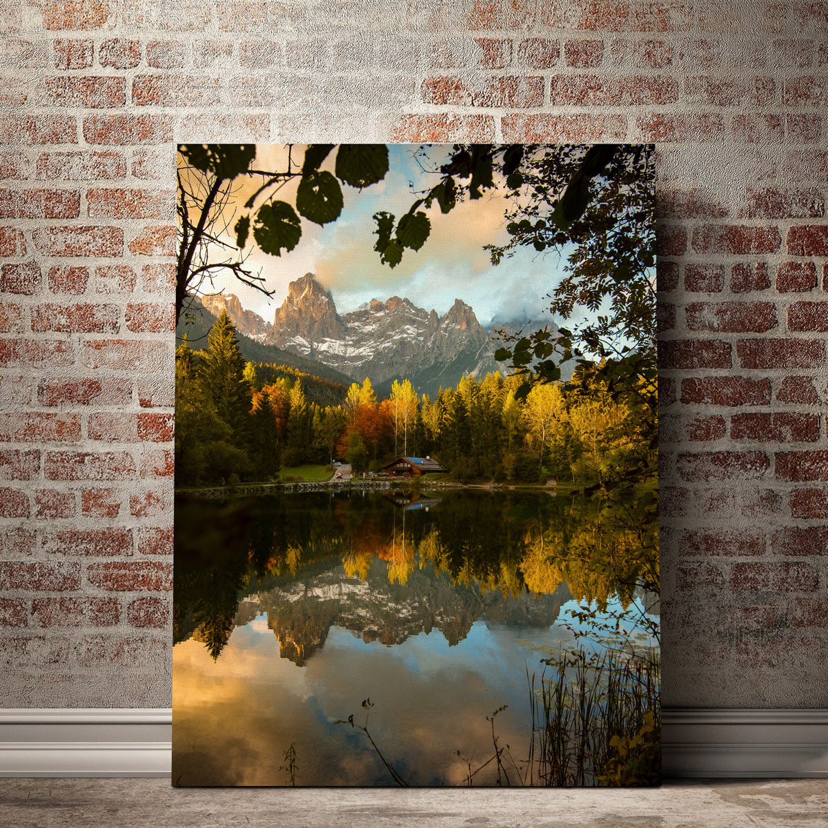 Stunning Lake Welsperg Wall Art by Enzo Romano