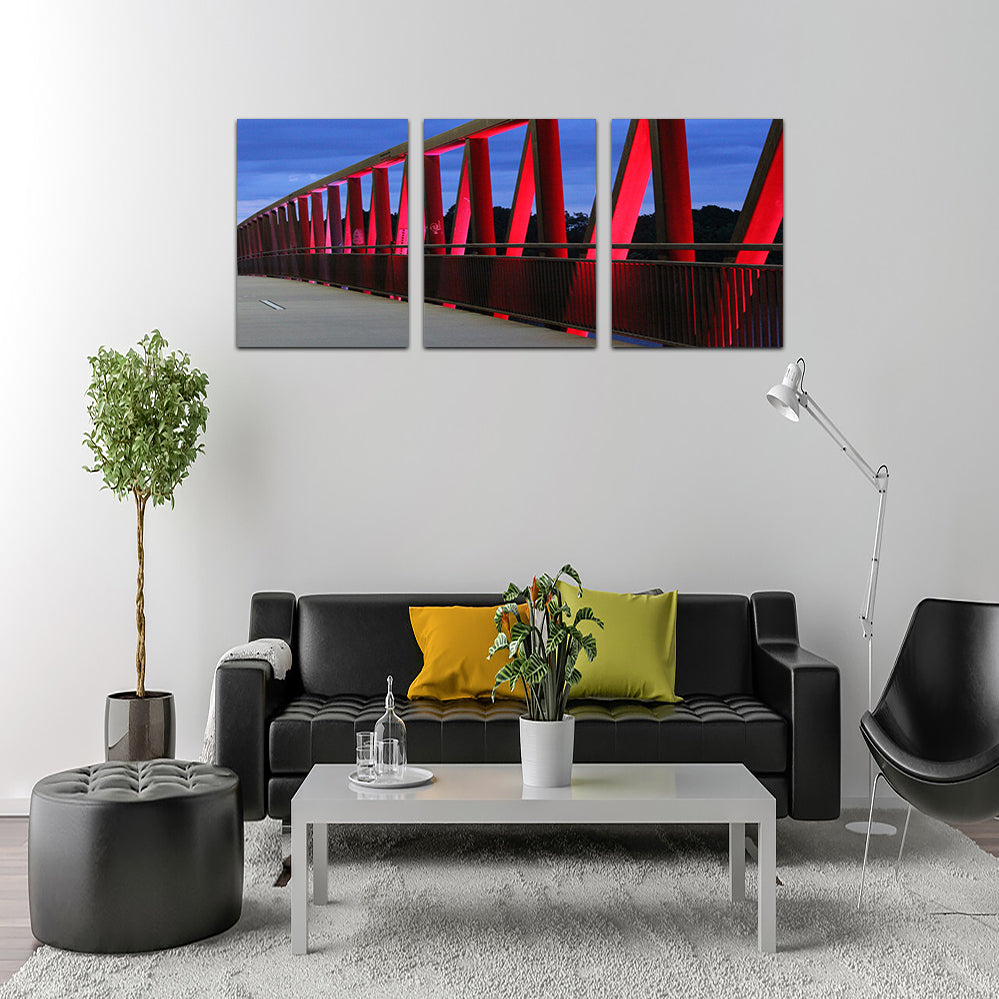 Stunning Two Rivers Park Bridge Wall Art for Your Home Decor