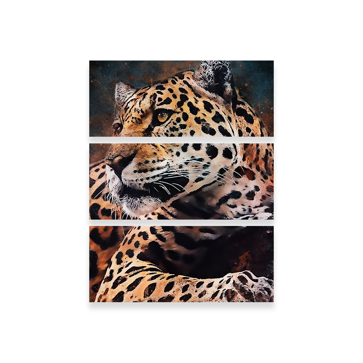Exquisite Leopard Painting Wall Art for Stunning Home Decor