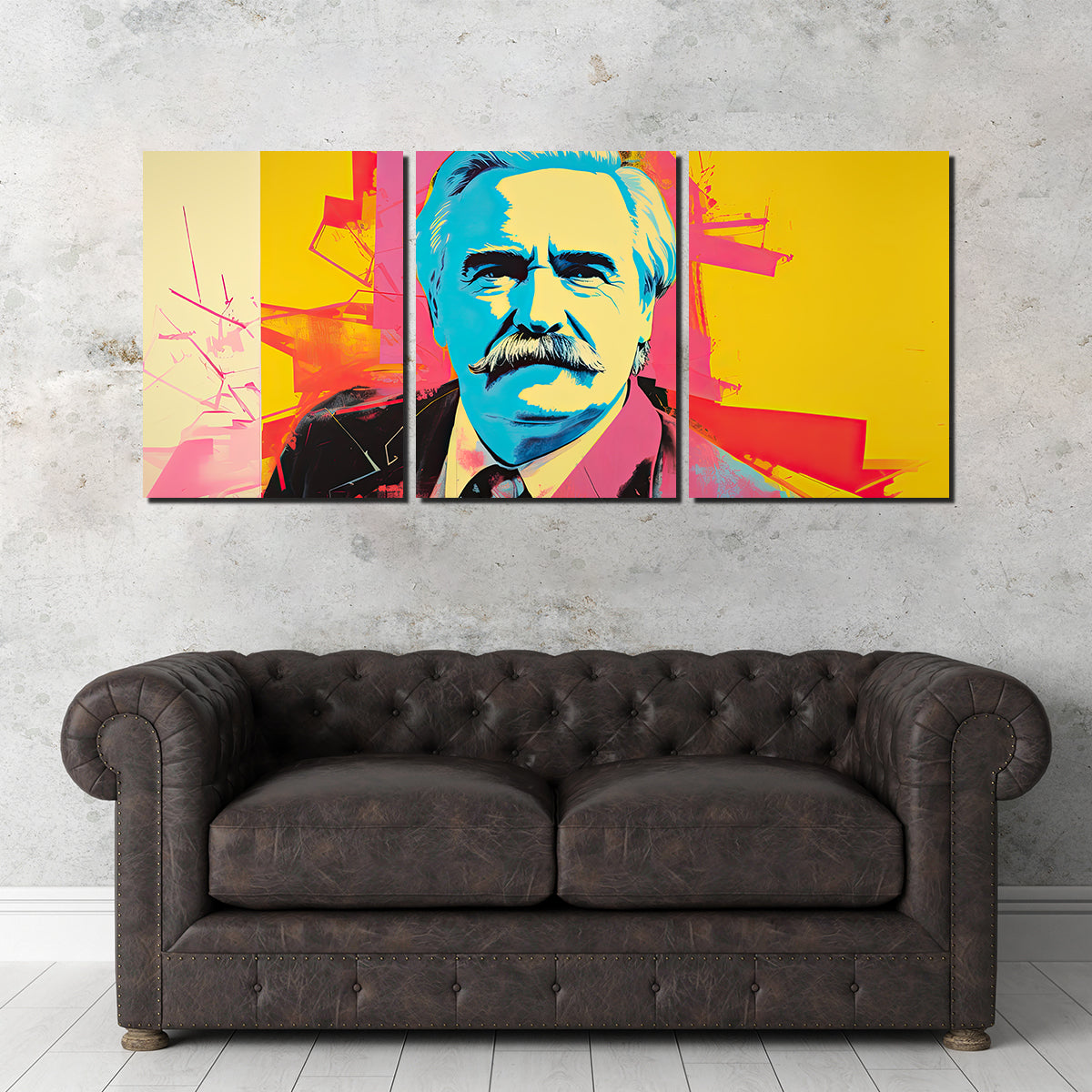 Lech Wałęsa - Stunning Warhol Style Wall Art for Your Home Decor