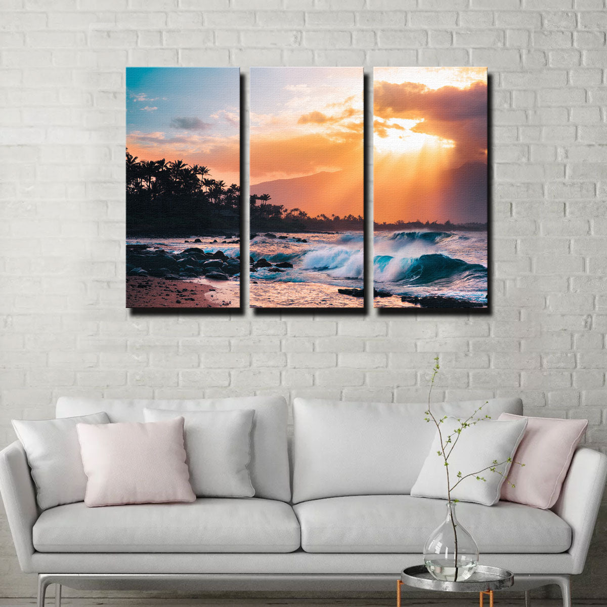 Stunning Sunset Paradise Wall Art by Lucas Moore