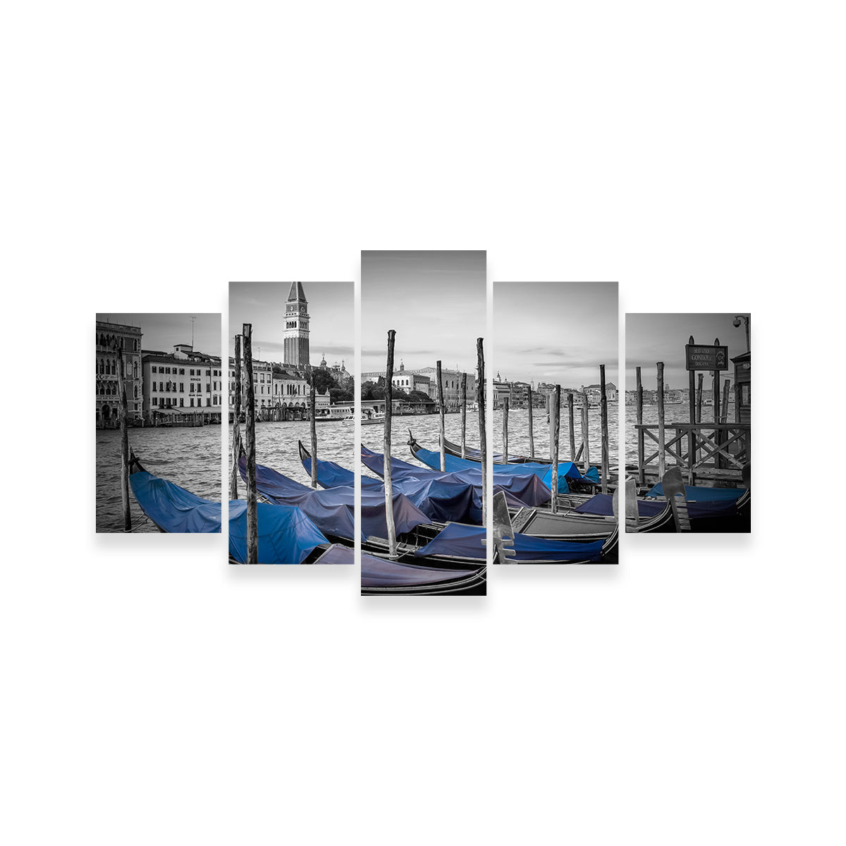 Stunning Venice Grand Canal and St Mark's Campanile Wall Art by Melanie Viola