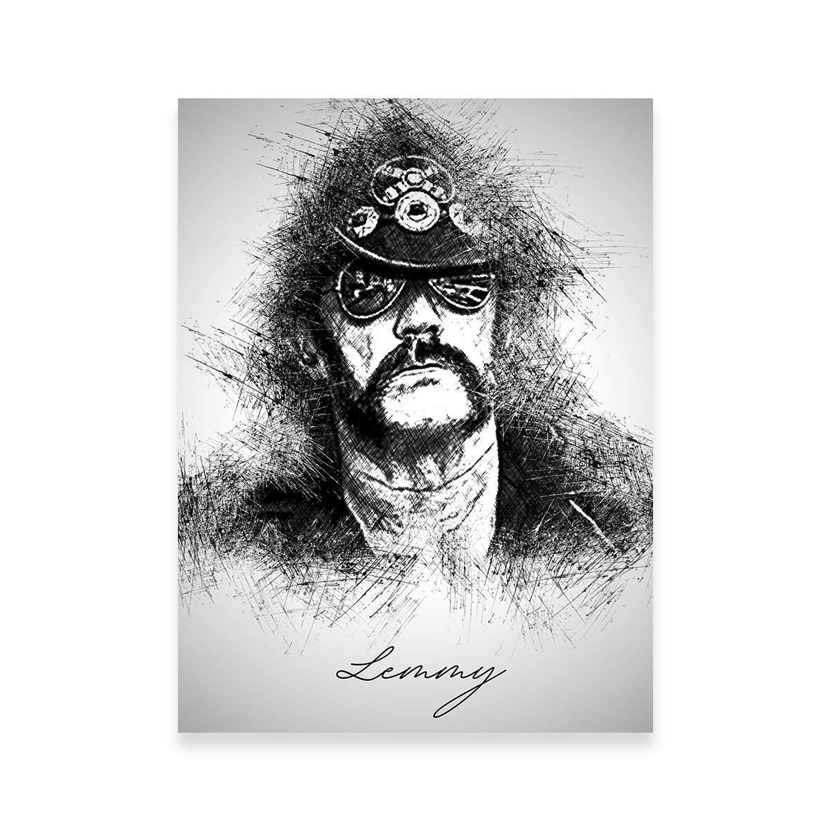 Stunning Lemmy Wall Art by Albi Art