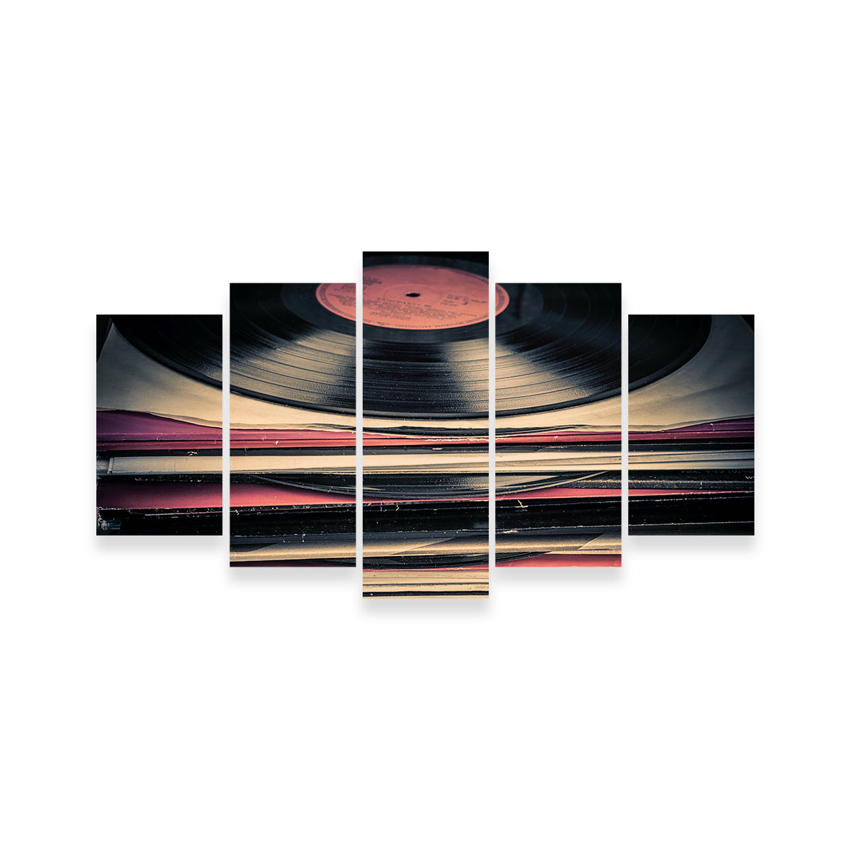 High - Quality Vinyl Records with Museum - Grade Canvas