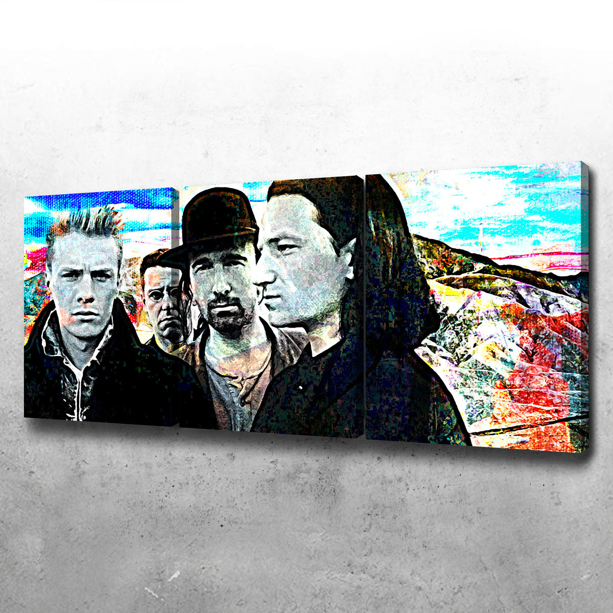 Stunning U2 Wall Art for Home Decor
