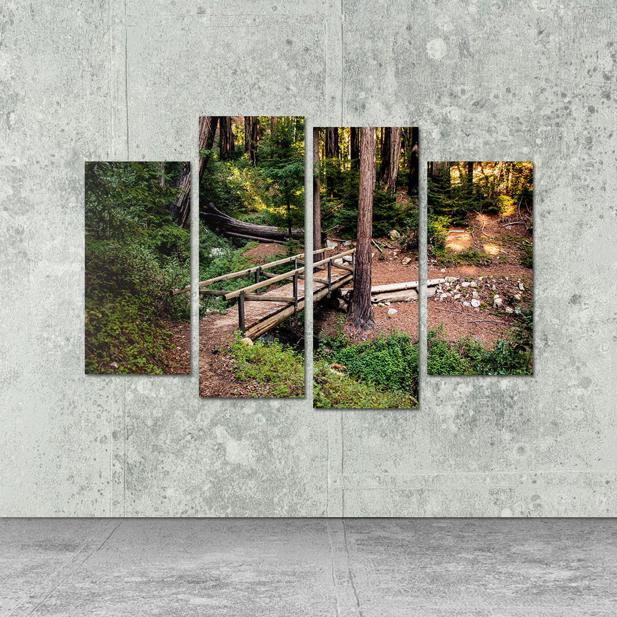 Stunning Ewoldsen Loop Bridge Wall Art by Kyle Sherry