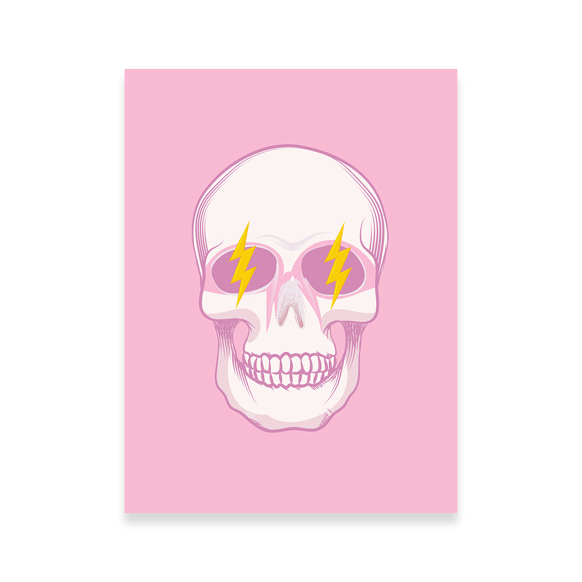 Thrilling Groovy Skull Wall Art - Ideal for Unique Home Decor