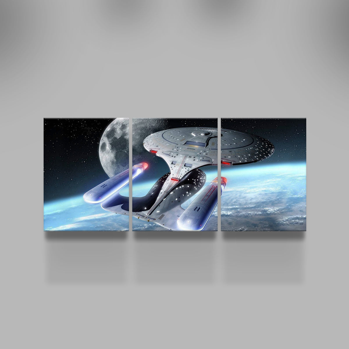 Stunning USS Enterprise - D Wall Art for Sci - Fi Enthusiasts