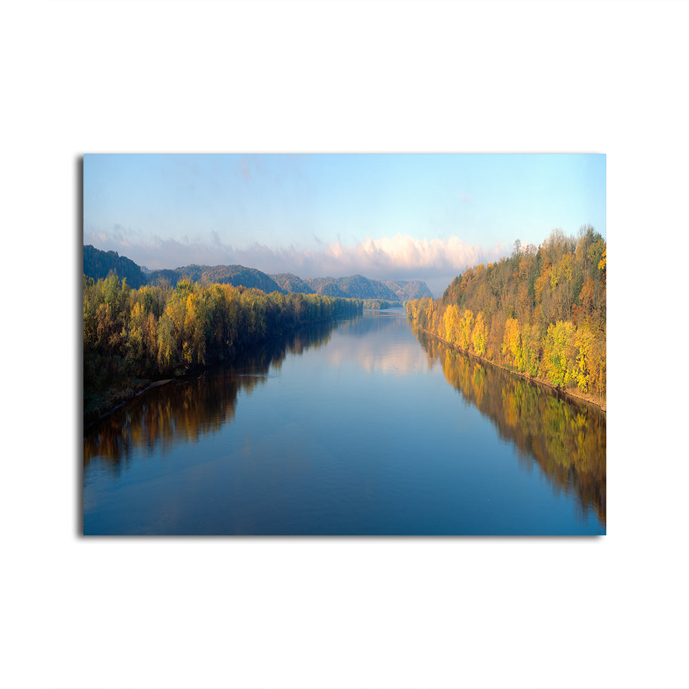 Exquisite Wisconsin River Wall Art - Handmade with Sustainable Pine
