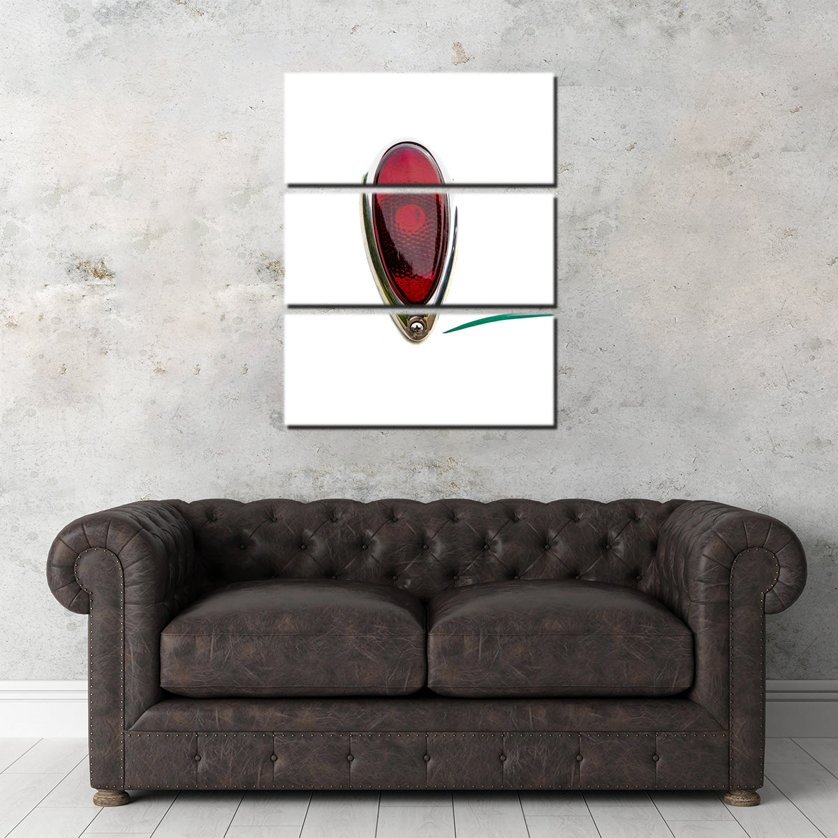Eye - Catching Tail Light Wall Art by Dennis Maida