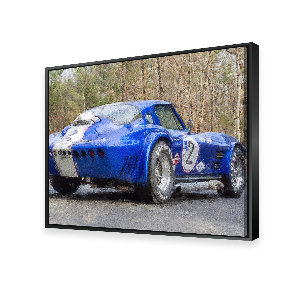 Corvette Grand Sport No. 2 Stunning Wall Art by Stephen Chambers
