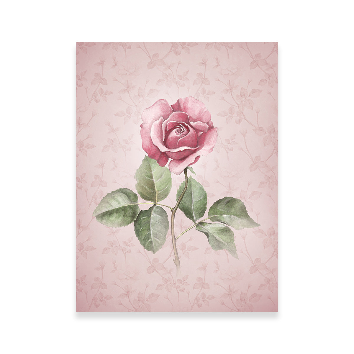 Gorgeous Watercolor Rose Wall Art for Stunning Decor
