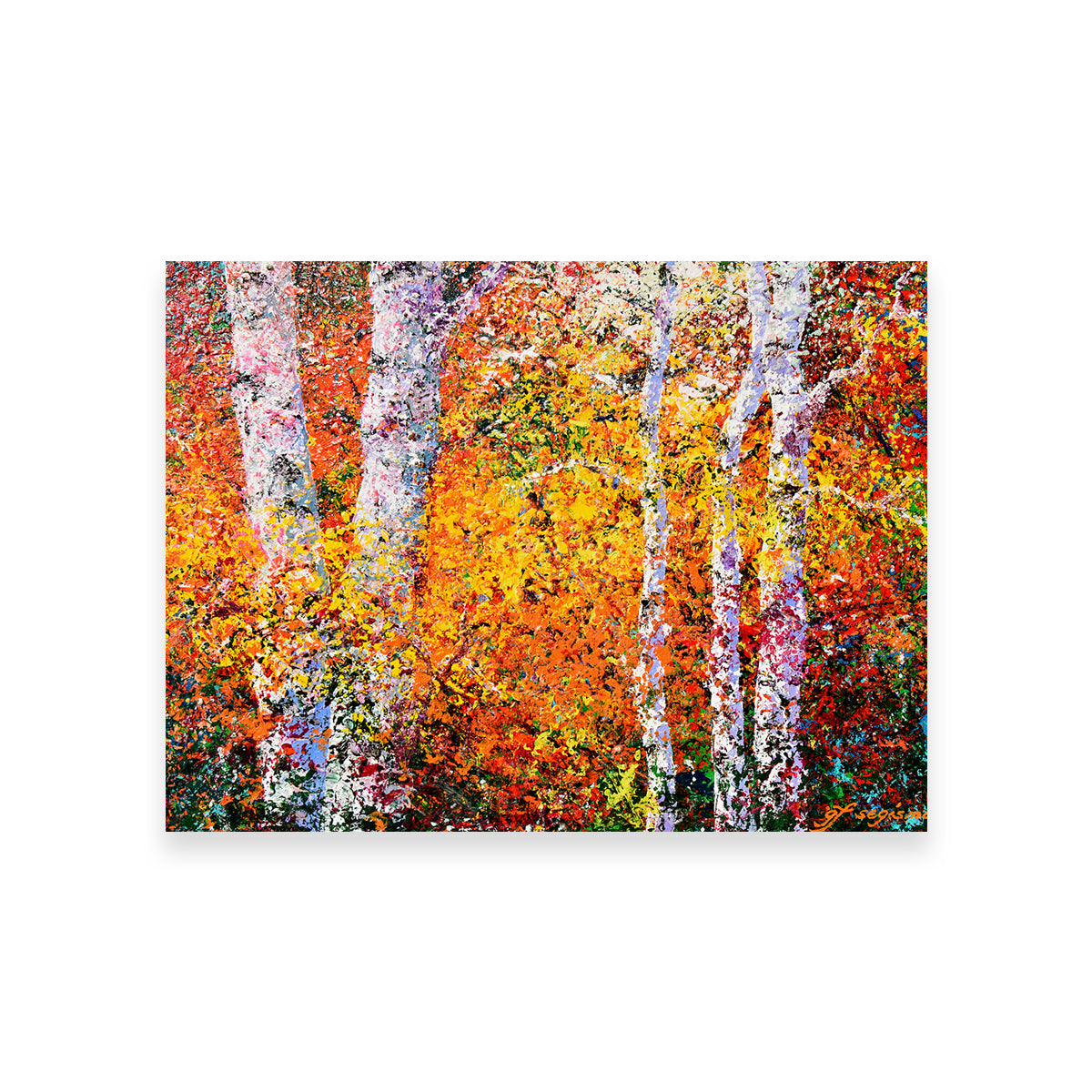 Vibrant Strength Amongst Colors Wall Art - A Stunning Decor Piece