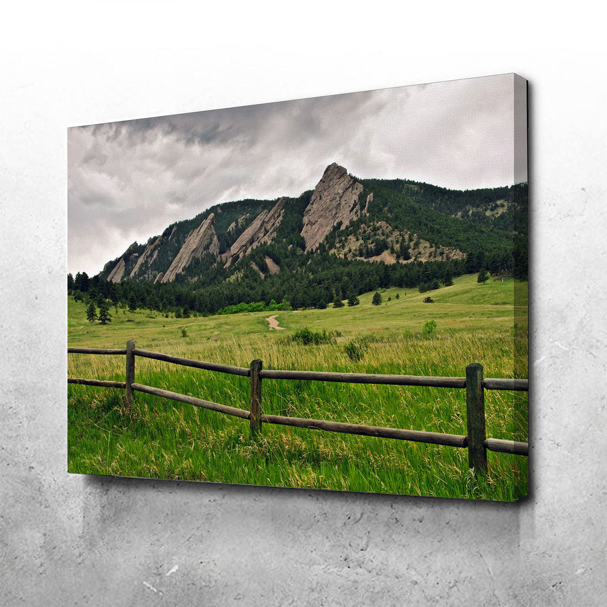 Boulder Flatirons Stunning Wall Art for Home Decor