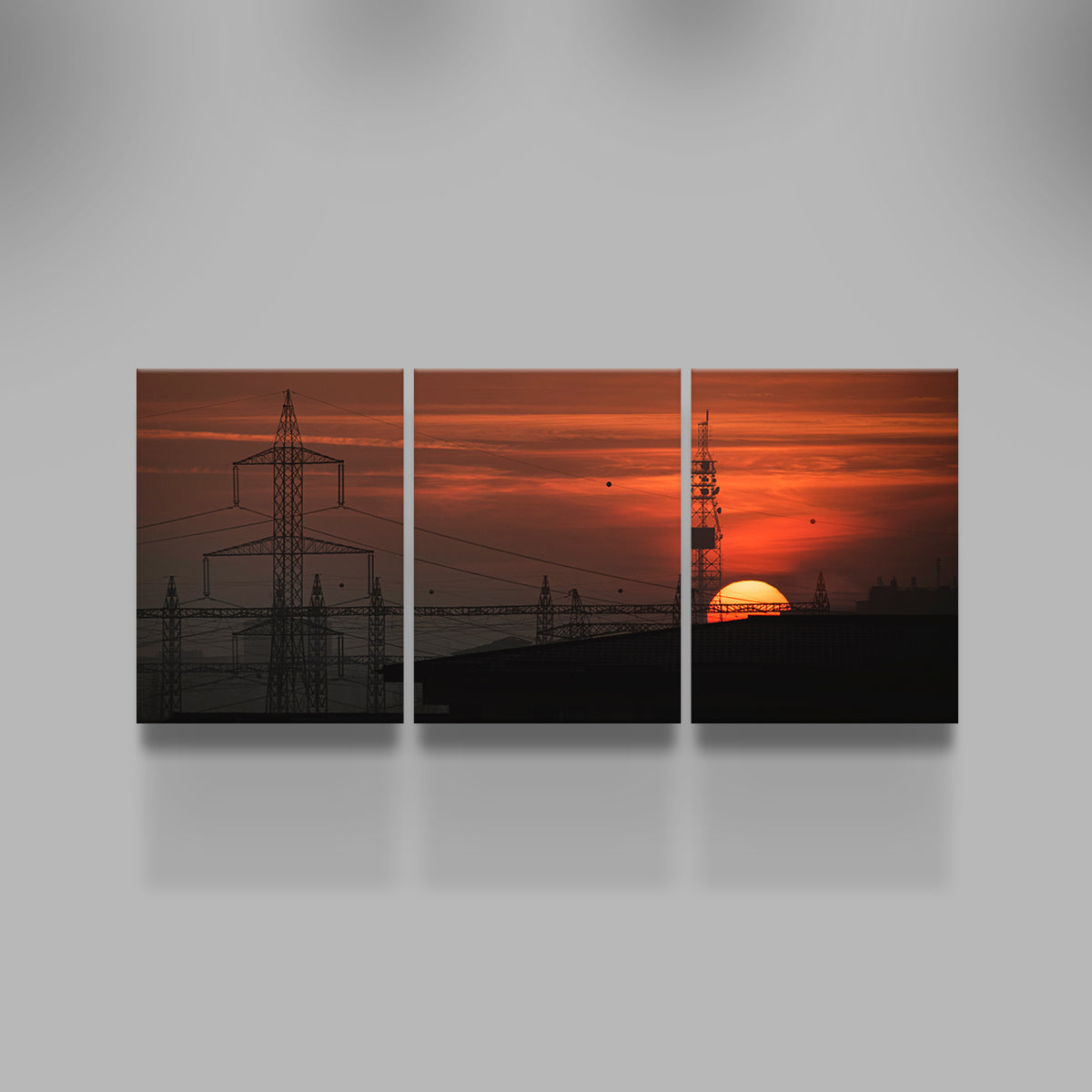 Stunning Bucharest Sunset 2 Wall Art for Your Home Decor