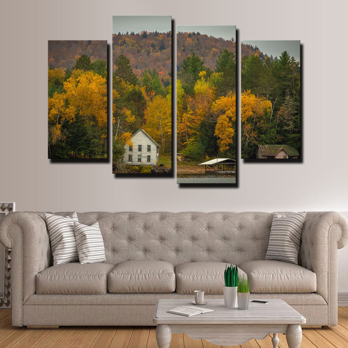 Stunning Fall in the Adirondacks Wall Art by Dennis Maida