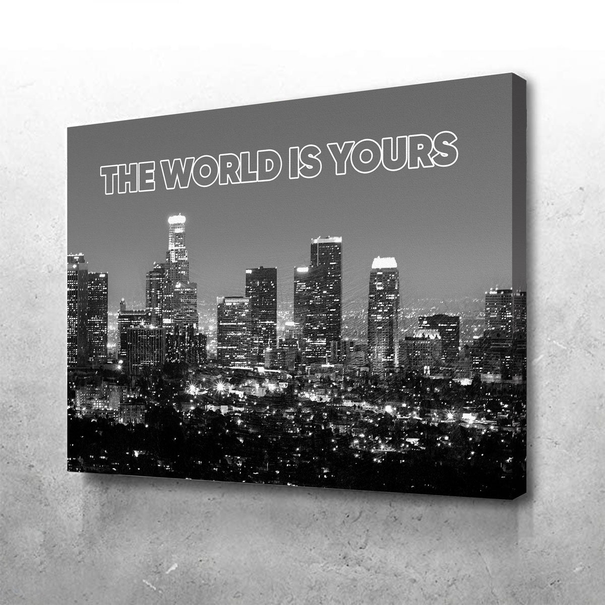 The World Is Yours Stunning Wall Art for Home Decor