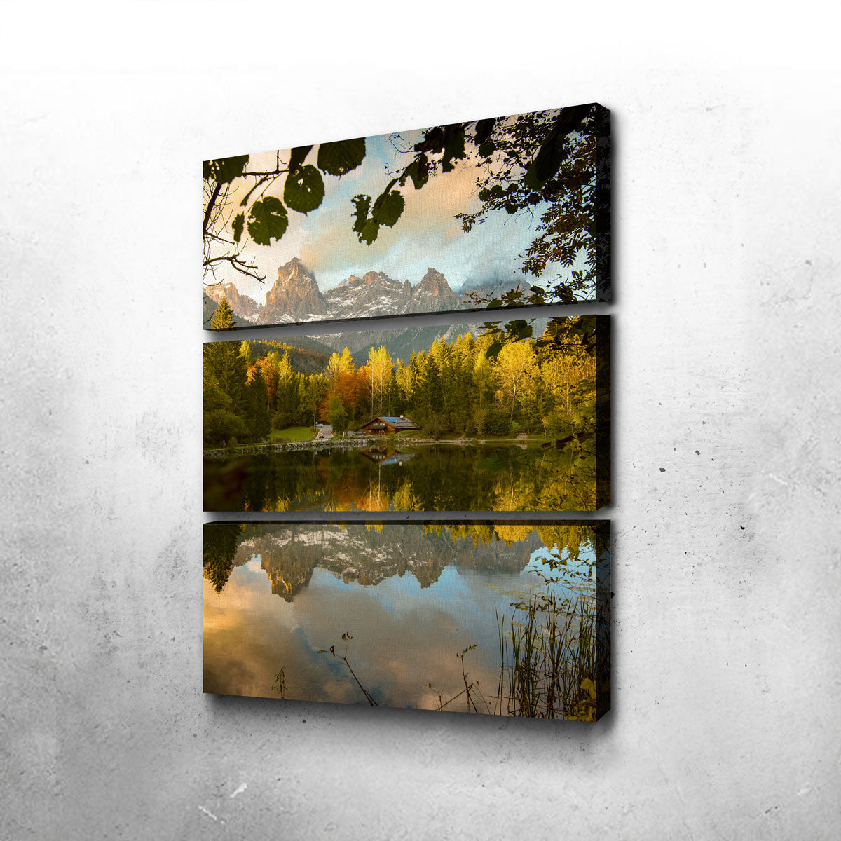 Stunning Lake Welsperg Wall Art by Enzo Romano