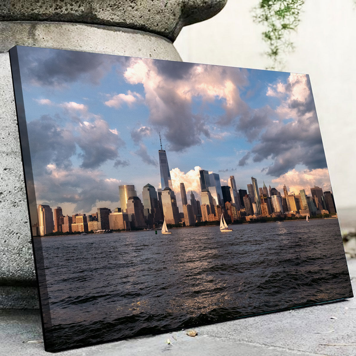 Exquisite Sunset Sails Wall Art by Shaun Mayer